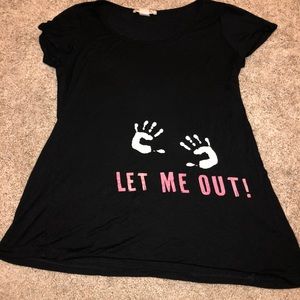 Halloween maternity T-shirt